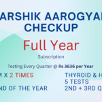 Varshik Aarogyam Checkup @ Rs 3636