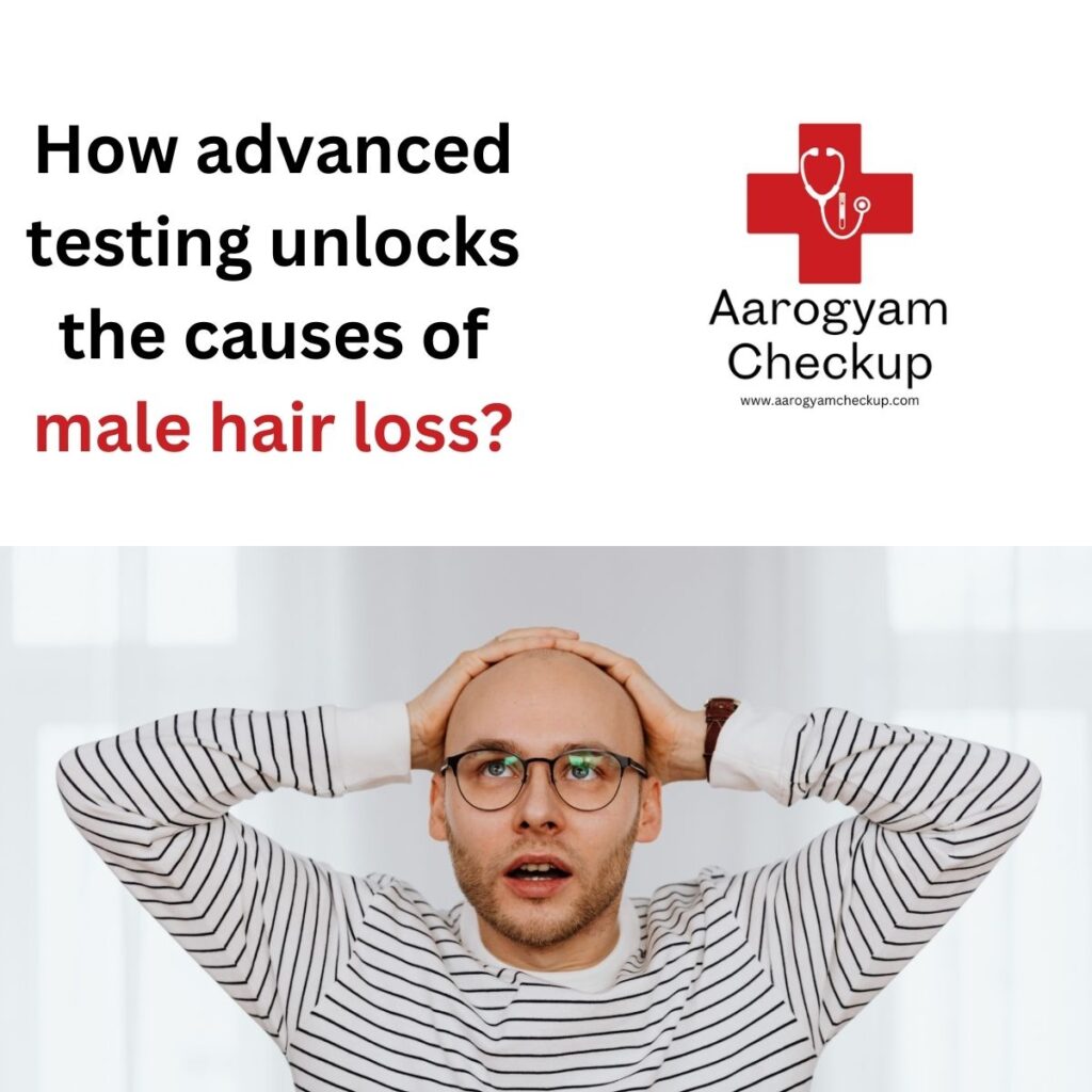 men hair loss blood test